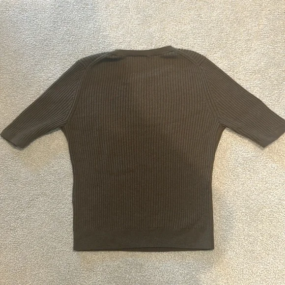 Uniqlo Merino Ribbed Sweater | Half Sleeve - Picture 5 of 6